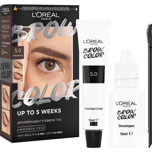 Thumbnail - L'Oréal Paris, Augenbrauenpuder, L'Oreal Brow Tint Henna Eyebrow 5.0 Brunette 15Ml (5.0 Brunette)