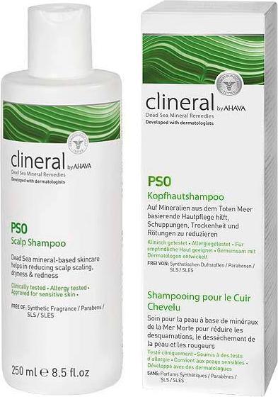 Image du produit Ahava Clineral PSO (250 ml, Shampoing liquide)