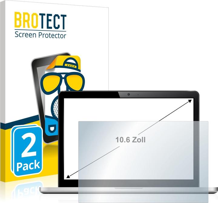 Produktbild BROTECT Entspiegelungs-Schutzfolie Displayschutz Matt (10.60")