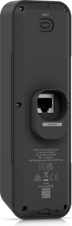 Actual product image Ubiquiti UVC-G4 Doorbell (App, Bluetooth, Wi-Fi, Cable)