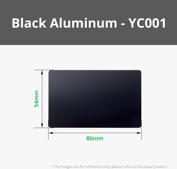 Image du produit Bambu Lab - Black Aluminium Office Card (Accessoire)