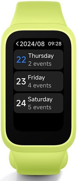 Productafbeelding Xiaomi Fishing goods Smart Band 9 Active, Green (37 mm)