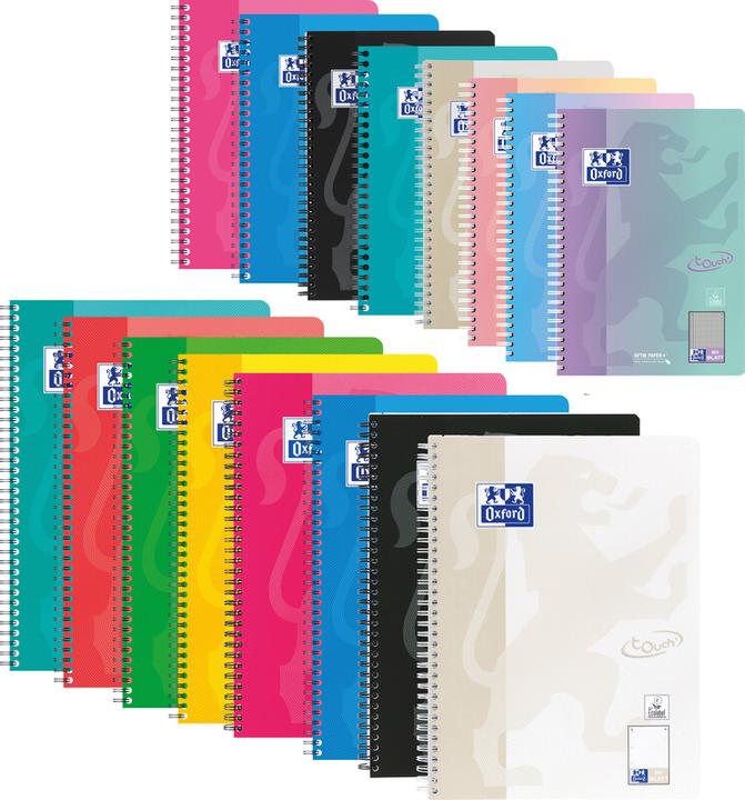 Produktbild Oxford Collegeblock Touch (A4+, Kariert, Weicher Einband)
