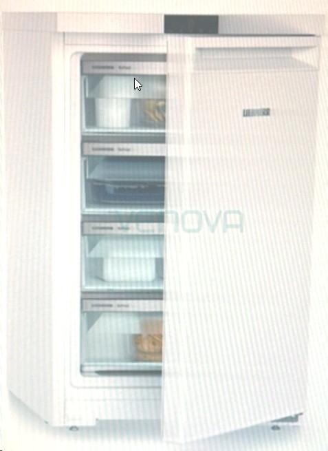 Image du produit Liebherr Pure NoFrost mit Griffmulde Tischgefrierschrank 92 lE (Autonome, 92 l)