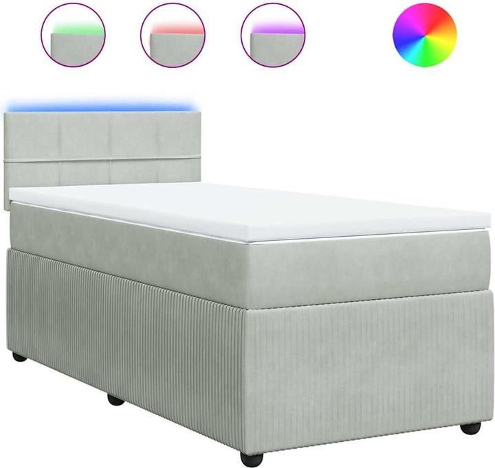 Produktbild vidaXL Boxspringbett (100 x 200 cm)