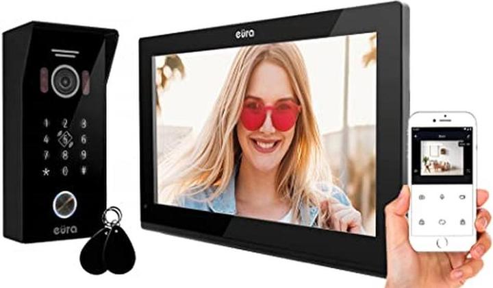 Produktbild No Name WIDEODOMOFON EURA VDP-99C5 czarny WiFi RFID TUYA (Kabellos)