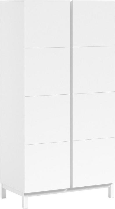 Produktbild Vipack Babyzimmer Eva 4-teilig Set B (Babybett, Kinderkleiderschrank, Wickelkommode)