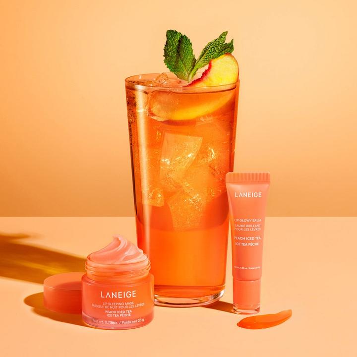 Actual product image Laneige - Lip Sleeping Mask Peach Iced Tea (Lip balm)