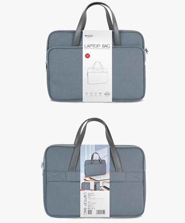 Actual product image Yesido WB35 14-Zoll-Laptoptasche (wasserdicht), GRAU (14")