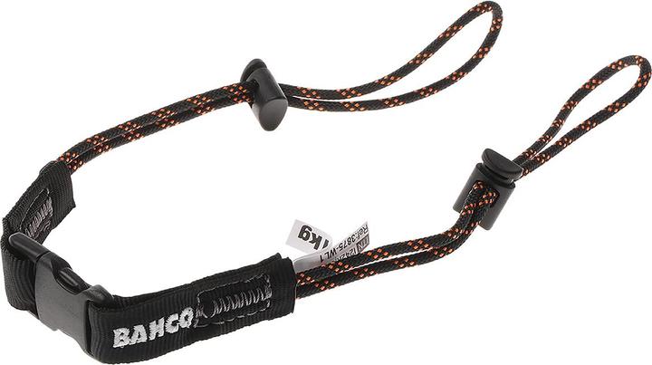 Actual product image Bahco Wrist leash with replaceable loop and cylinder lock, 1 kg, 0.6 m