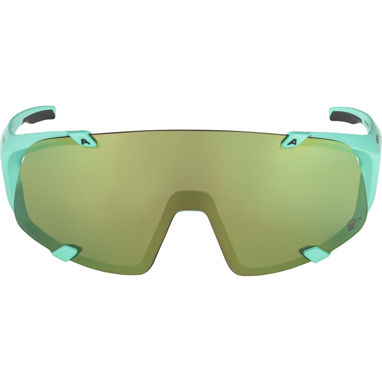 Thumbnail - ALPINA SPORTS, Herren, Sportbrille, Hawkeye S Q-Lite (turquoise matt, Grün), Türkis