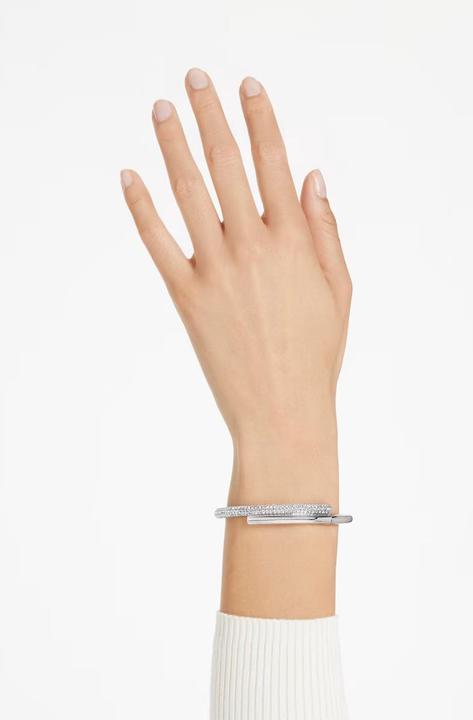 Actual product image Swarovski Dextera Bangle White (16 cm, Swarovski Metal)