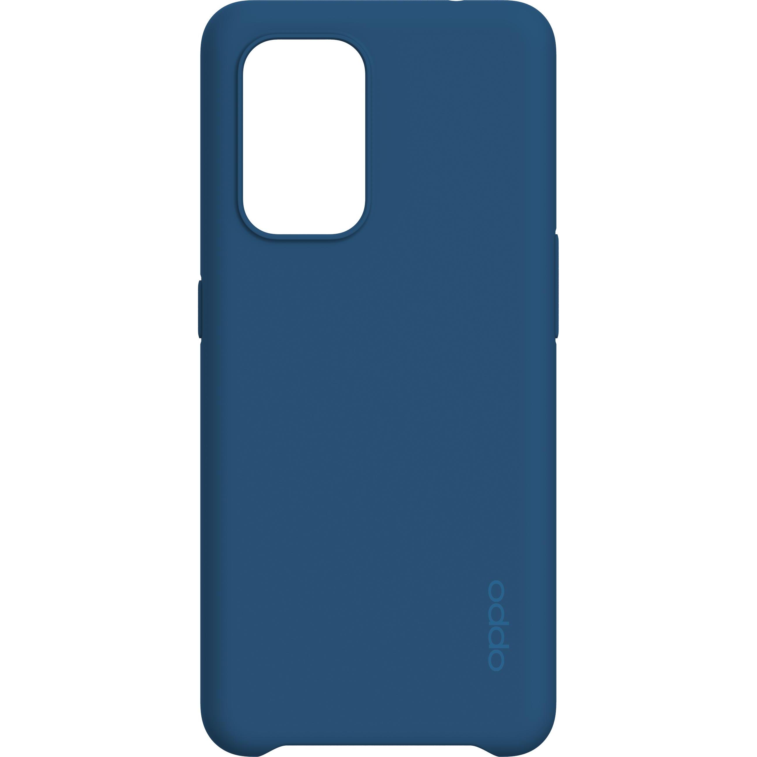 OPPO Liquid Silicon Case für A94 5G (Blau) (Oppo A94 5G), Smartphone Hülle, Blau