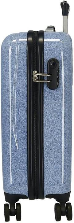 Actual product image Spiderman Denim Cabin and Medium Suitcase Set (70 l)