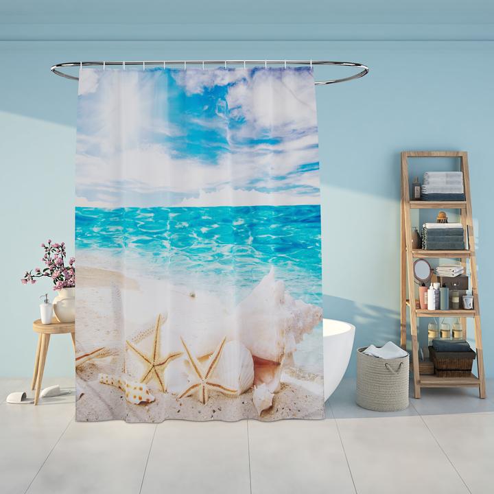 Produktbild Relaxdays Duschvorhang (180 x 0.1 x 200 cm)
