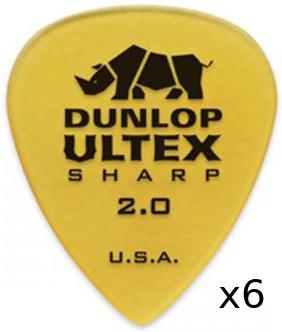 Image du produit Dunlop Ultex Sharp Amber - 2.00 (2 mm)