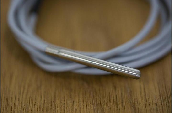 RS PRO Pt1000 resistance thermometer stainless steel Ø 5mm x 50mm, -20°C +100°C, 1.5m cable