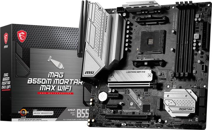 Produktbild MSI PRO B550M-P GEN3 (AM4, AMD B550, mATX)