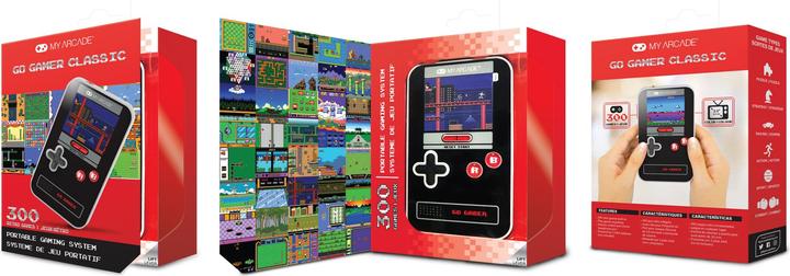 Actual product image MyArcade MY ARCADE, GO GAMER CLASSIC (300 GAMES IN 1), BLACK, GREY, RED