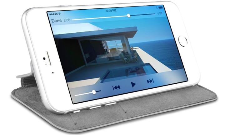 Produktbild TwelveSouth SurfacePad Weiss (Apple iPhone 6 Plus)