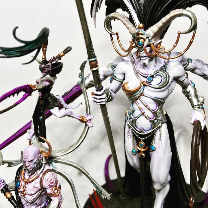 Actual product image Games Workshop Warhammer 40k & AoS - Daemons of Slaanesh Keeper of Secrets (Plastic)