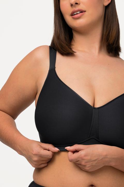 Image du produit Ulla Popken Soutien-gorge en microfibre, bonnets Spacer, sans armatures - bonnet C-E (100 B)