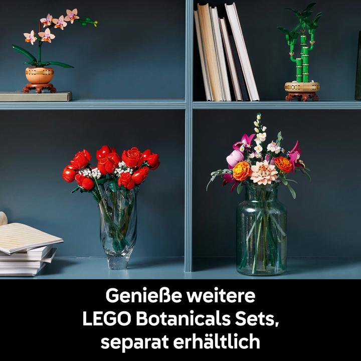 Produktbild LEGO Schöner Rosafarbener Blumenstrauss (10342, LEGO Icons, LEGO Botanical)