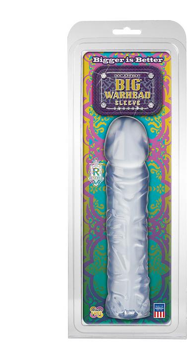 Produktbild Doc Johnson Big Warhead Sleeve Clear