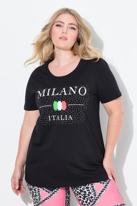 Immagine prodotto Miamoda T-shirt dal taglio comodo con design con scritta (52)