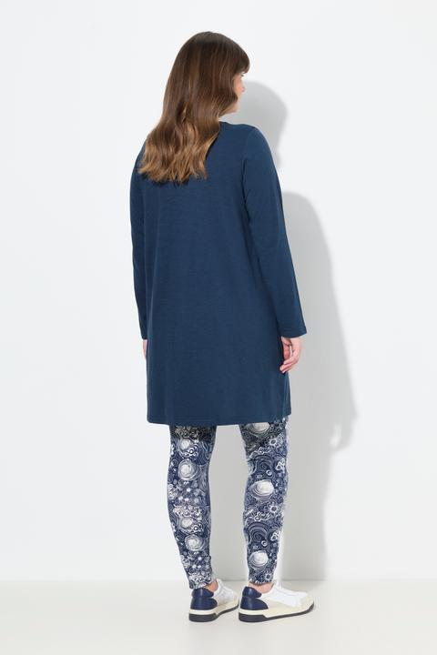 Actual product image Ulla Popken Longshirt, A-Linie, Tunika-Ausschnitt, Langarm (42, 44)