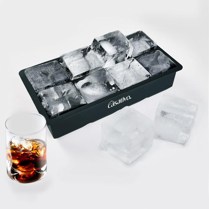 Produktbild Casativo 6er-Set XXL Silikon Eiswürfelform