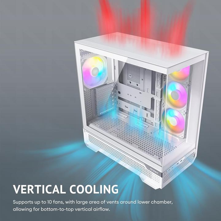 Actual product image Antec Go Gamer C7 ARGB White Full Tower white retail (ATX, ITX, mATX)