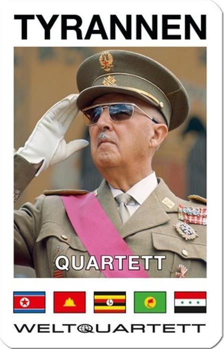Weltquartett Tyrannen - Quartett (Deutsch, 2 - 4 Spieler)