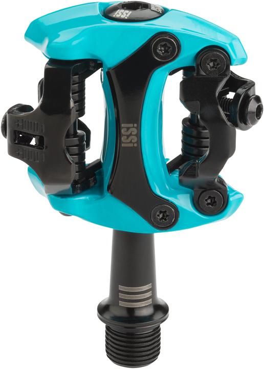 Produktbild iSSi Flash III Pedal SPD (Triple Bearing). Teal.