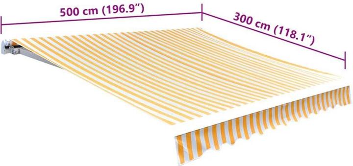 Produktbild vidaXL Lybed (500 x 300 cm)