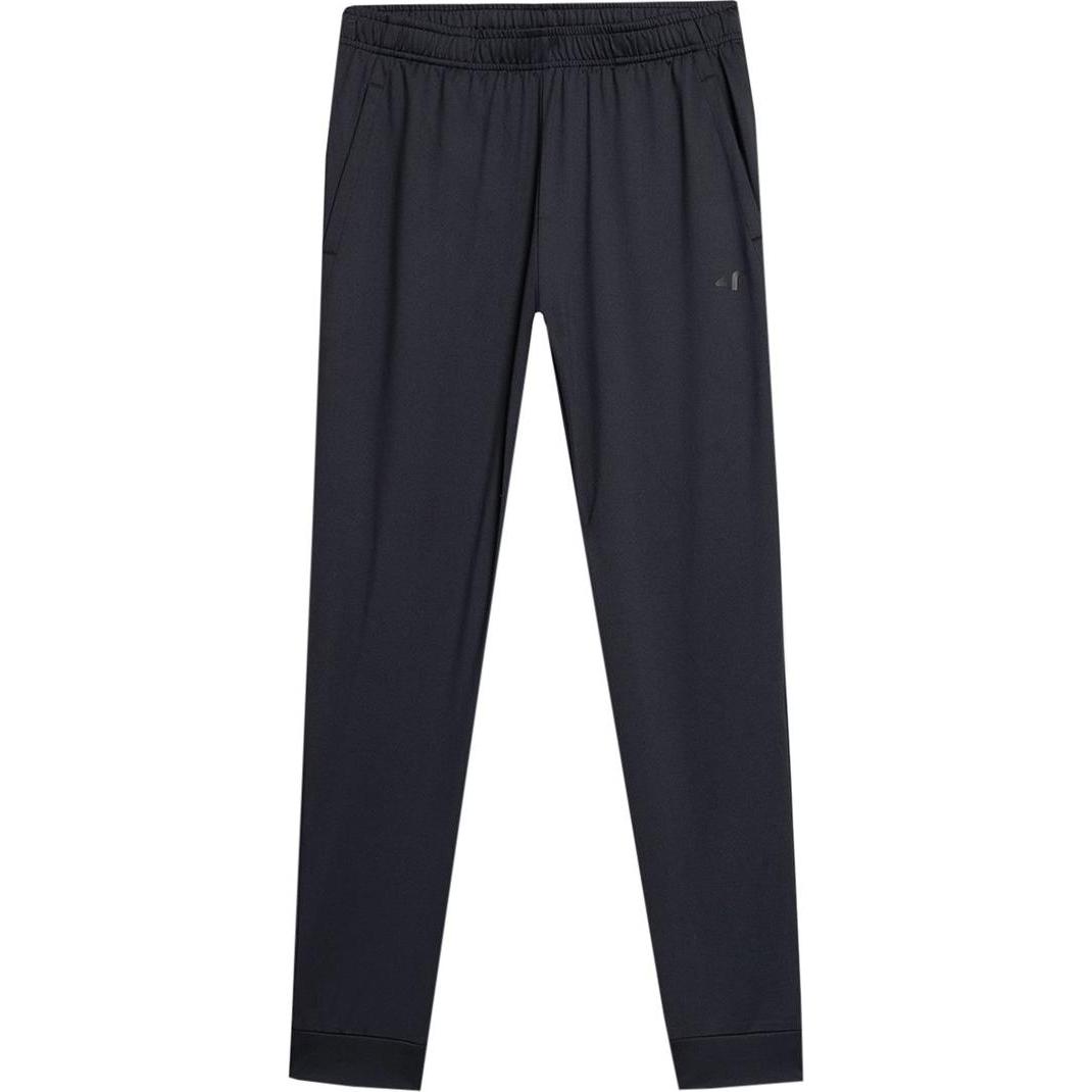 4F, Herren, Sporthose, Tiefschwarze Herrenhose SS23TFTRM167 20S (S) (S), Schwarz, S