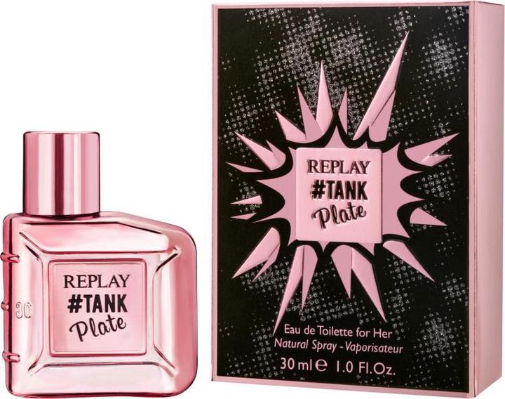 Actual product image Replay # Tank Plate For Her Edtv (Eau de toilette, 30 ml)