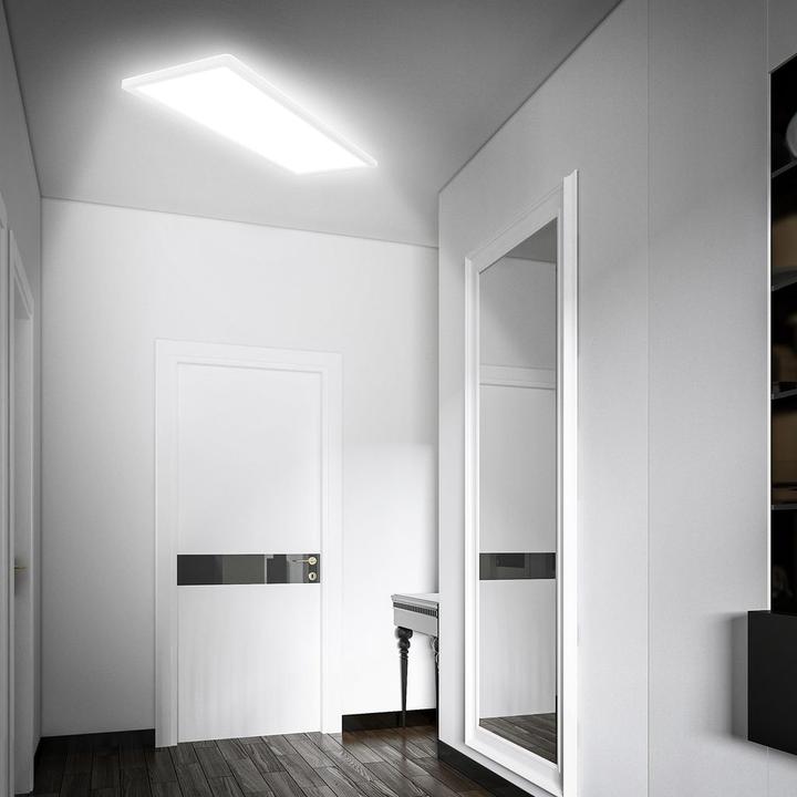 Produktbild Briloner Ultra flat LED Panel with backlight effect + Microwave (3000 lm)