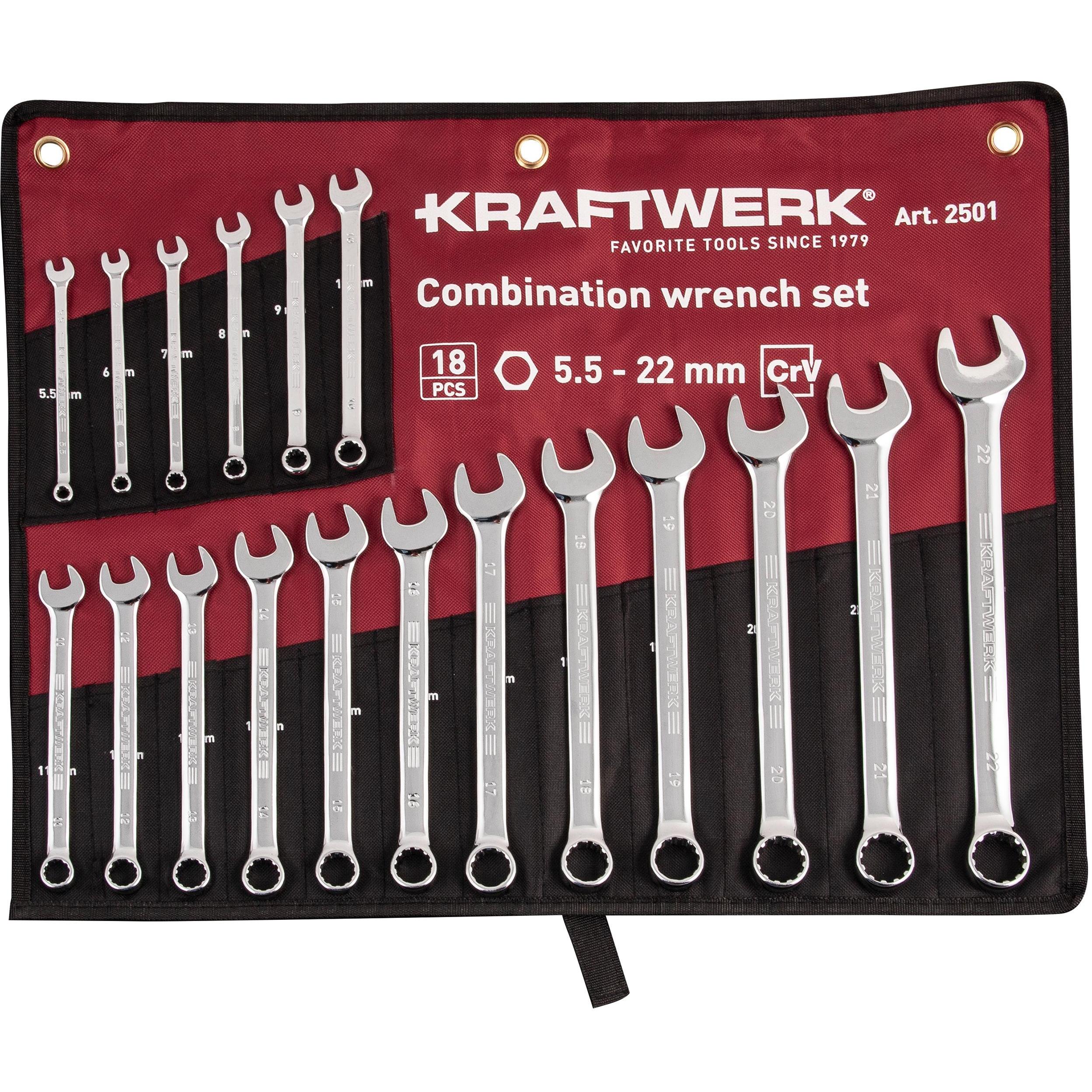 Kraftwerk, Schraubenschlüssel, Gabelringschlüssel-Satz (22 mm)