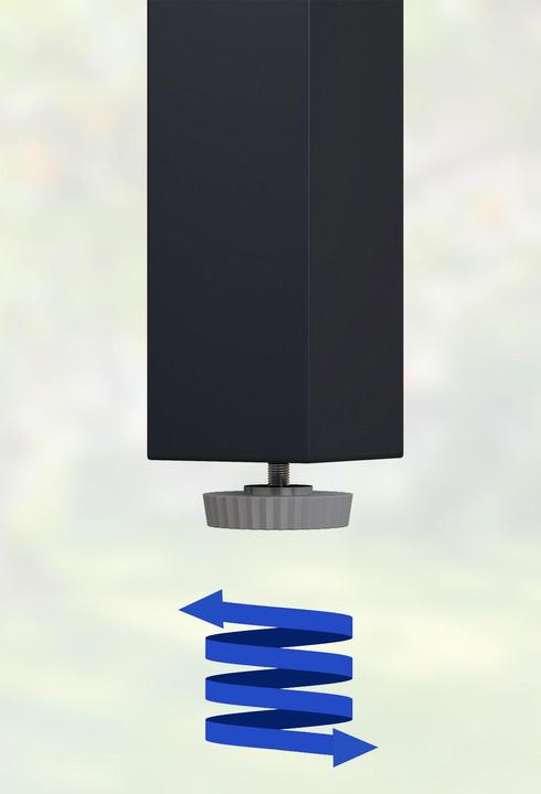 Produktbild Casaria Aluminium Gartentisch (190 x 90 x 75 cm)