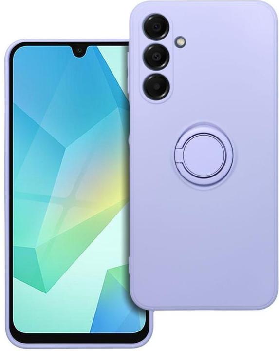 Image du produit OEM Back panel cover SILICONE RING case for SAMSUNG A16 5G / A16 4G violet