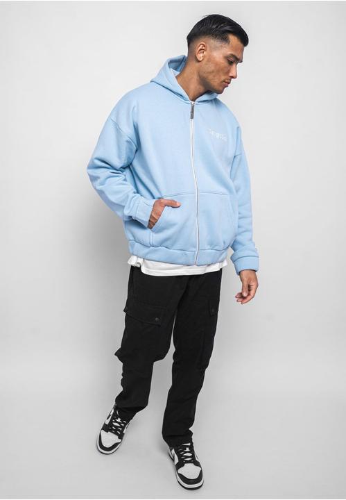 Actual product image Dropsize Super Heavy Oversize Blank Zip Hoodie - 126949 (L)
