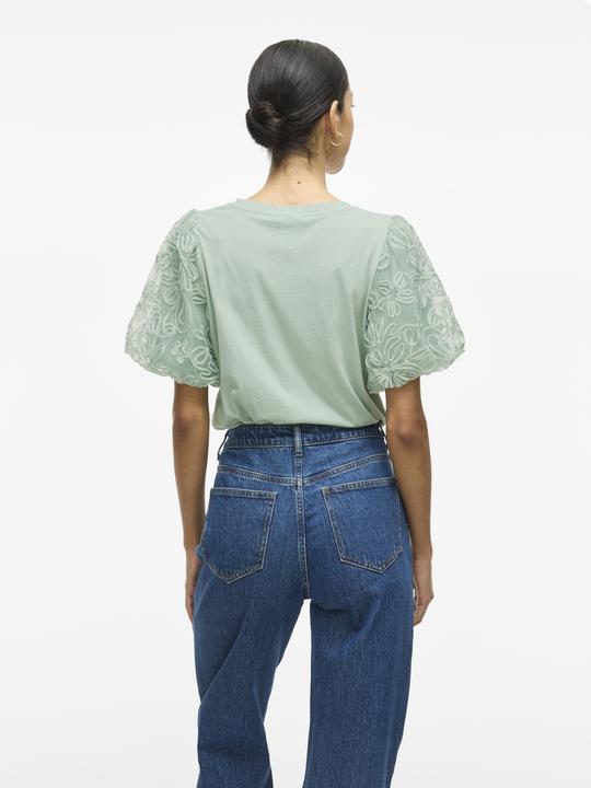 Actual product image Vila Rundhals Oberteil mit kurzen Ärmeln (S)