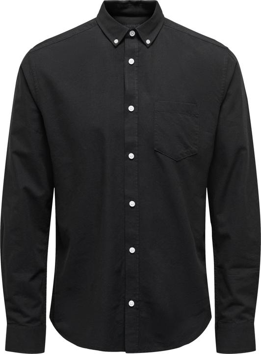 Produktbild Only & Sons Einfarbiges Langarmhemd (S)