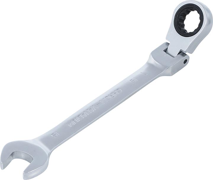 Actual product image BGS Ratchet Combination Wrench adjustable 15 mm (15 mm)