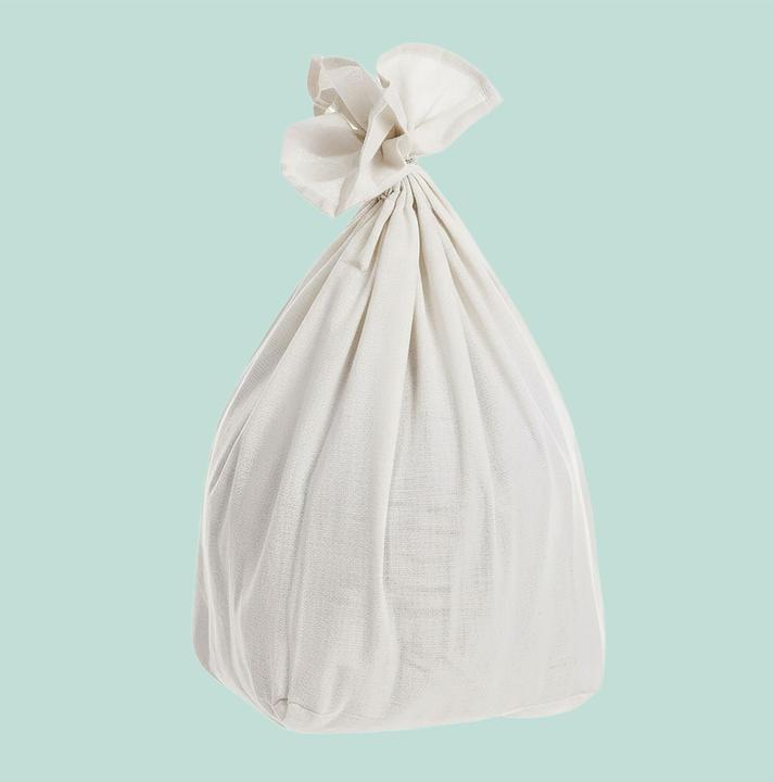 Actual product image Relaxdays Bamboo laundry bin (105 l)