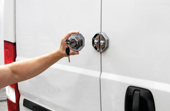 Actual product image Lampa Additional lock for locking doors on commercial vehicles and vans (1 pcs.)