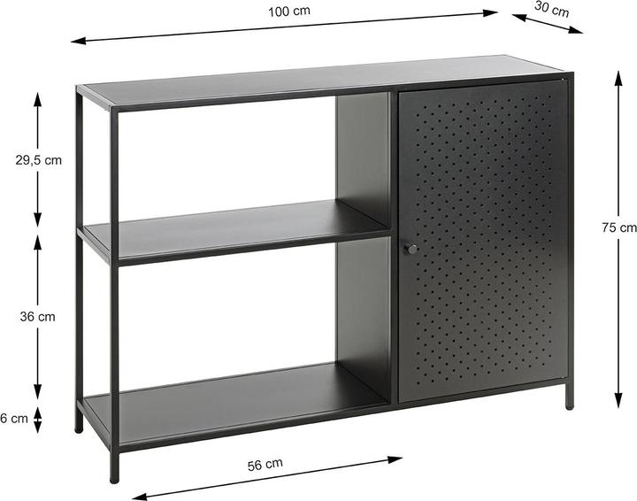 Actual product image HAKU Möbel Shelf (100 x 30 x 75 cm)