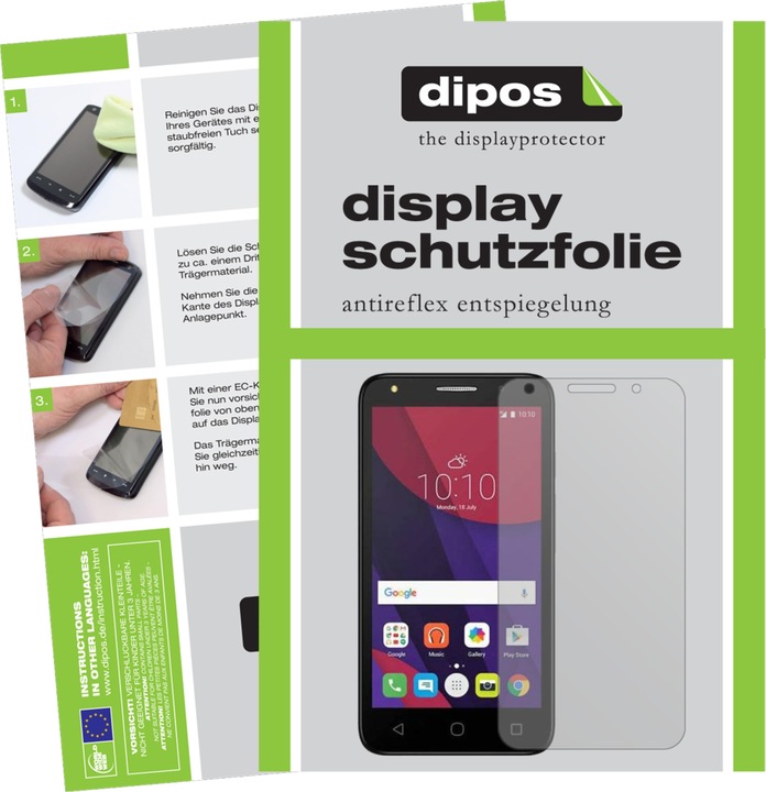 Produktbild Dipos Displayschutzfolie Antireflex (6 Stück, Alcatel Pixi 4)