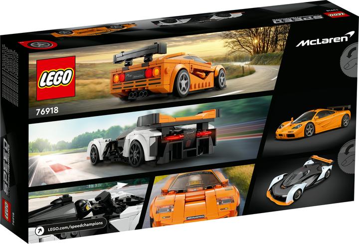 Produktbild LEGO McLaren Solus GT & McLaren F1 LM (76918, LEGO Speed Champions)